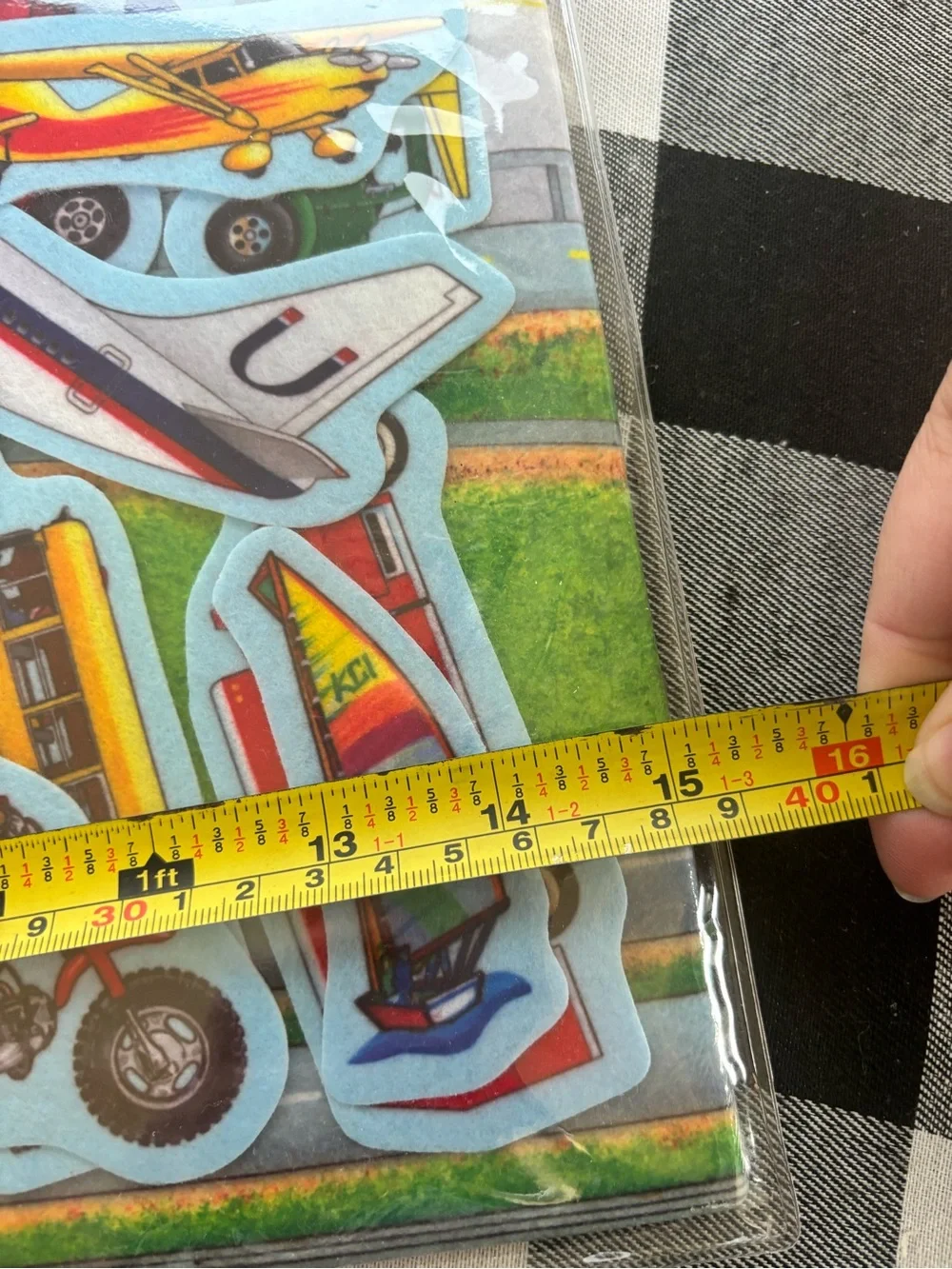 New Trucks, Planes, Trains Felt Pieces and Playground Kids Preschool